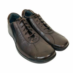Kenneth Cole Oxford Dress Shoes Men's KMM1009LE Brown Leather Lace Up size 9.5 M